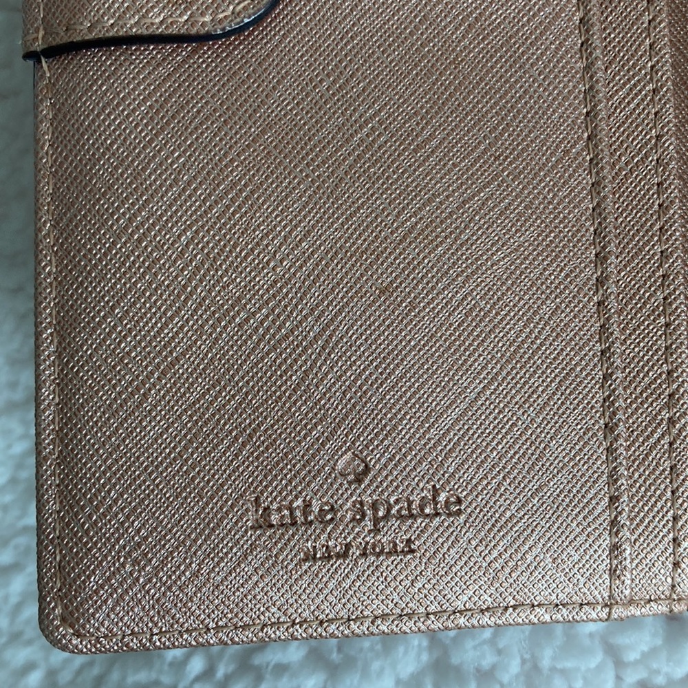 Kate Spade Gold Wallet - Picture 5 of 12